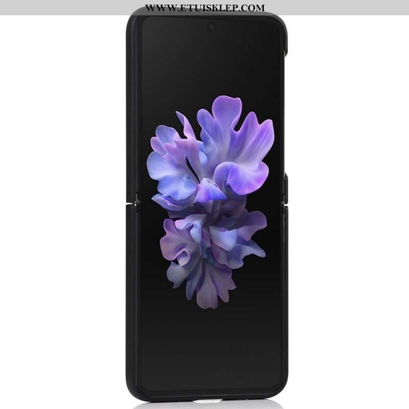 Futerały do Samsung Galaxy Z Flip 3 5G Etui Folio Matowy Ze Stojakiem